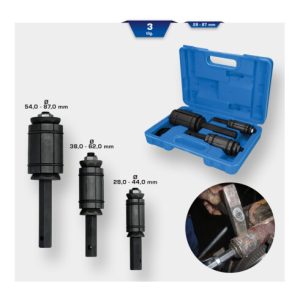 Brilliant Tools Auspuffrohrformer-Satz, 3-tlg Brilliant Tools Auspuffrohrformer-Satz, 3-tlg