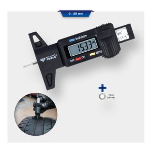 Brilliant Tools Digitaler-Tiefenmessschieber, 0 – 25 mm Brilliant Tools Digitaler-Tiefenmessschieber, 0 – 25 mm