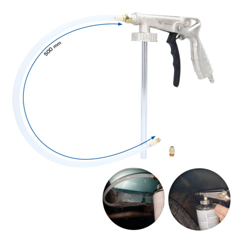 Brilliant Tools Druckluft-Unterbodenschutzpistole