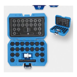 Brilliant Tools Felgenschloss-Sortiment für Audi, 22-tlg Brilliant Tools Felgenschloss-Sortiment für Audi, 22-tlg