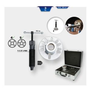 Brilliant Tools Hydraulischer Ausdrücker für Antriebswellen, 98 mm – 12,5 cm