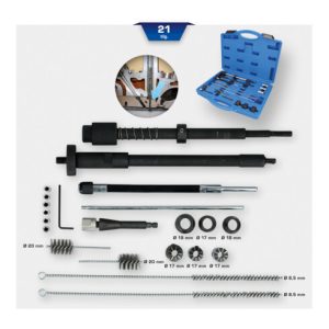 Brilliant Tools Injektorsitz- und Schacht-Reinigungs-Satz, 21-tlg