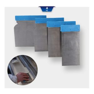 Brilliant Tools Japanspachtel-Satz, Metall, 4-tlg