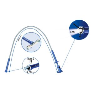 Brilliant Tools Krallengreifer mit Magnet und LED, starr Brilliant Tools Krallengreifer mit Magnet und LED, starr