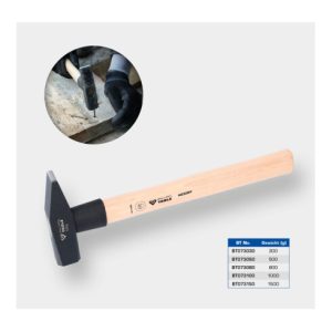 Brilliant Tools Schlosserhammer mit Hickory-Stiel, 500 g Brilliant Tools Schlosserhammer mit Hickory-Stiel, 500 g