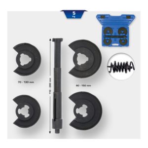 Brilliant Tools Teleskop-Innenfederspanner-Satz, 5-tlg