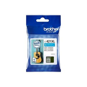 Brother LC421XLC – Hohe Ergiebigkeit – Cyan – original – Tintenpatrone Brother LC421XLC – Hohe Ergiebigkeit – Cyan – original – Tintenpatrone