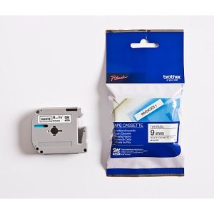 Brother M-Schriftbandkassette K 221, 9 mm, weiß/schwarz Brother M-Schriftbandkassette K 221, 9 mm, weiß/schwarz
