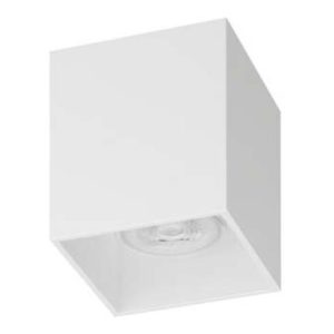 Brumberg Leuchten Anbaumodul quadratisch struktur weiss 45131170