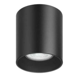 Brumberg Leuchten Anbaumodul rund struktur schwarz 45130180