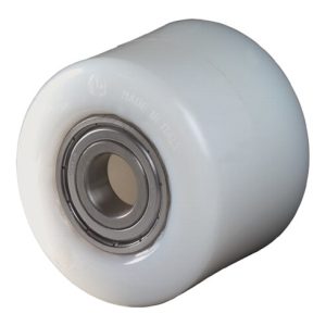 BS Gabelrolle Polyamid Einbau-L.56mm Rad-B.60mm D.82mm Achs-D.20mm Trgf. 600kg