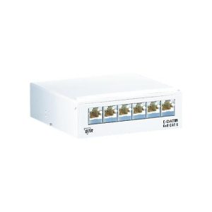 BTR E-DAT C6 6×8 AP distributor – Patch Panel – CAT 6 – STP – Grau – 1U BTR E-DAT C6 6×8 AP distributor – Patch Panel – CAT 6 – STP – Grau – 1U