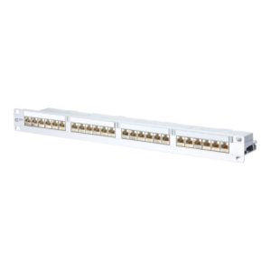 BTR NETCOM 24-Port Panel E-DAT C6 1HE Alu modular LSA TN MP24 mod BTR NETCOM 24-Port Panel E-DAT C6 1HE Alu modular LSA TN MP24 mod