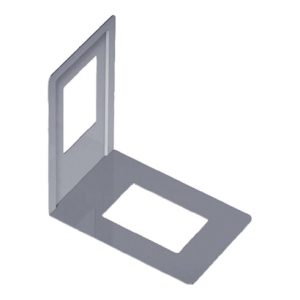 Bücherstütze weiß einteilig L.130mm H.120mm ELEMENT SYSTEM