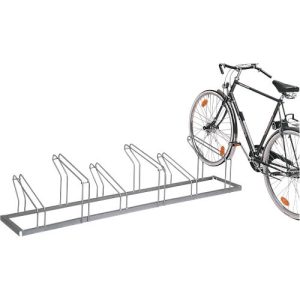 Bügelparker, 1-seitig, für Reifen mit Ø 18-28′, B 1850 x T 425 x H 435 mm, Stahl feuerverzinkt, 6 Einstellplätze, zerlegt Bügelparker, 1-seitig, für Reifen mit Ø 18-28′, B 1850 x T 425 x H 435 mm, Stahl feuerverzinkt, 6 Einstellplätze, zerlegt
