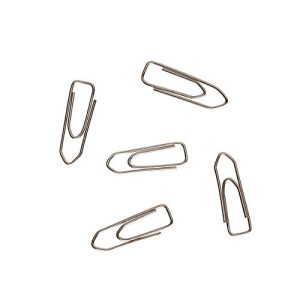 Büroklammern, ohne Kugelspitze, vernickelt, 1000 Stück, Länge 26 mm Büroklammern, ohne Kugelspitze, vernickelt, 1000 Stück, Länge 26 mm