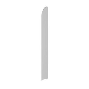 Büroregal Dante®, Abschlusswange, für Regale ohne Rückwand, H 2250 mm, weiß Büroregal Dante®, Abschlusswange, für Regale ohne Rückwand, H 2250 mm, weiß