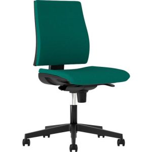 Bürostuhl INTRATA, Synchronmechanik, ohne Armlehnen, Muldensitz mit Knierolle, bis 110 kg, Kunststoff, türkis Bürostuhl INTRATA, Synchronmechanik, ohne Armlehnen, Muldensitz mit Knierolle, bis 110 kg, Kunststoff, türkis