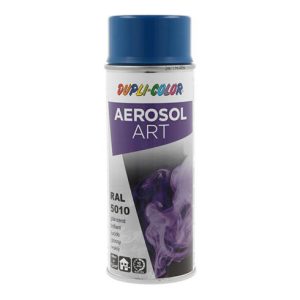 Buntlackspray AEROSOL Art enzianblau glänzend RAL 5010 400 ml Spraydose Buntlackspray AEROSOL Art enzianblau glänzend RAL 5010 400 ml Spraydose