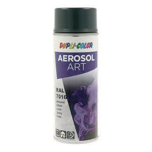 Buntlackspray AEROSOL Art grau glänzend RAL 7016 400 ml Spraydose Buntlackspray AEROSOL Art grau glänzend RAL 7016 400 ml Spraydose