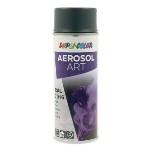 Buntlackspray AEROSOL Art grau matt RAL 7016 400 ml Spraydose Buntlackspray AEROSOL Art grau matt RAL 7016 400 ml Spraydose