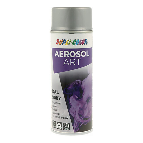 Buntlackspray AEROSOL Art graualuminium seidenmatt RAL 9007 400ml Spraydose
