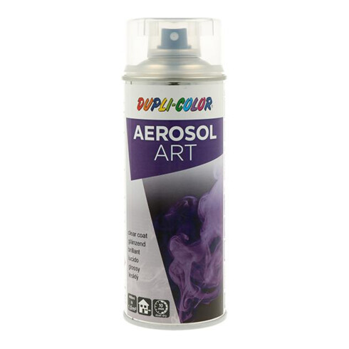 Buntlackspray AEROSOL Art Klarlack glänzend 400 ml Spraydose