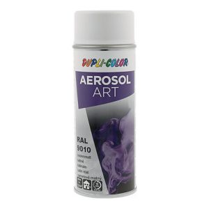 Buntlackspray AEROSOL Art reinweiß seidenmatt RAL 9010 400ml Spraydose Buntlackspray AEROSOL Art reinweiß seidenmatt RAL 9010 400ml Spraydose