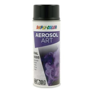 Buntlackspray AEROSOL Art tiefschwarz glänzend RAL 9005 400 ml Spraydose Buntlackspray AEROSOL Art tiefschwarz glänzend RAL 9005 400 ml Spraydose