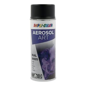 Buntlackspray AEROSOL Art tiefschwarz matt RAL 9005 400 ml Spraydose Buntlackspray AEROSOL Art tiefschwarz matt RAL 9005 400 ml Spraydose