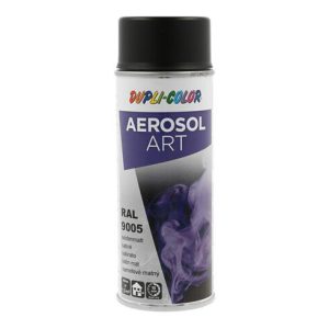 Buntlackspray AEROSOL Art tiefschwarz seidenmatt RAL 9005 400 ml Spraydose Buntlackspray AEROSOL Art tiefschwarz seidenmatt RAL 9005 400 ml Spraydose