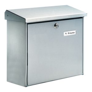 Burg-Wächter Edelstahl-Briefkasten Comfort 3913 Ni