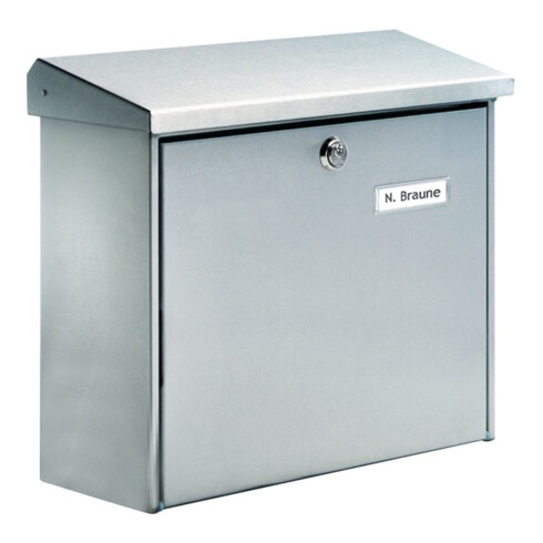 Burg-Wächter Edelstahl-Briefkasten Comfort 3913 Ni