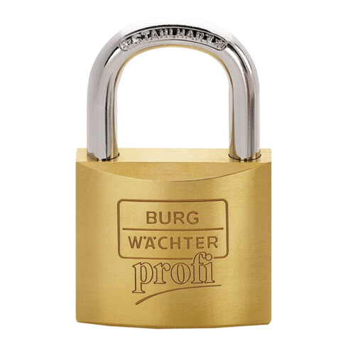 Burg-Wächter Zylinder-Vorhangschloss 116 40 Z5 GL Schlosskörper-B.40mm MS gl.Z5