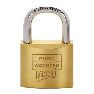 Burg-Wächter Zylinder-Vorhangschloss 116/50 Schlosskörper-B.50mm MS versch.-schl.