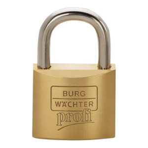 Burg-Wächter Zylinder-Vorhangschloss NIRO 116 50 Schlosskörper-B.50mm MS versch.-schl.