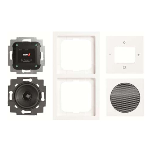 Busch-Jaeger Busch-Radio BTconnect DAB+ Kompl.Set Bluetooth 8270 UJ-84-101