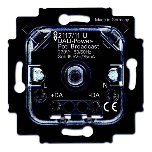 Busch-Jaeger DALI-Potenziometer-Einsatz m. integr. Netzteil 2117/11 U