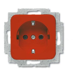 Busch-Jaeger SCHUKO Steckdosen-Einsatz rot 20 EUC-217-101 Busch-Jaeger SCHUKO Steckdosen-Einsatz rot 20 EUC-217-101