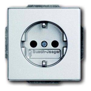 Busch-Jaeger Steckdosen-Einsatz alusi Schuko 2P+E 16A 250V 20 EUC-83 Busch-Jaeger Steckdosen-Einsatz alusi Schuko 2P+E 16A 250V 20 EUC-83