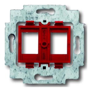Busch-Jaeger Tragring f.Modular-Jack roter Sockel 1812 Busch-Jaeger Tragring f.Modular-Jack roter Sockel 1812