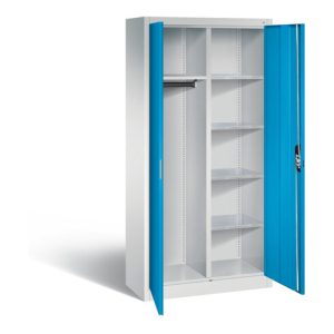 C+P Akten-/Garderobenschrank Acurado, H1950xB930xT400mm, Front Lichtblau, Korpus Lichtgrau (8920-312) C+P Akten-/Garderobenschrank Acurado, H1950xB930xT400mm, Front Lichtblau, Korpus Lichtgrau (8920-312)
