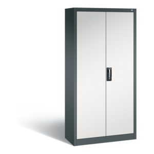 C+P Akten-/Garderobenschrank Acurado, H1950xB930xT400mm, Front Lichtgrau, Korpus Anthrazitgrau (8920-312) C+P Akten-/Garderobenschrank Acurado, H1950xB930xT400mm, Front Lichtgrau, Korpus Anthrazitgrau (8920-312)