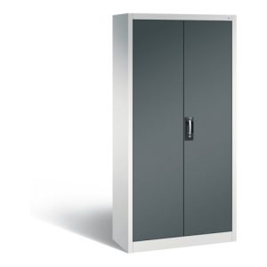 C+P Akten-/Garderobenschrank Acurado, H1950xB930xT400mm, Front Anthrazitgrau, Korpus Lichtgrau (8920-312) C+P Akten-/Garderobenschrank Acurado, H1950xB930xT400mm, Front Anthrazitgrau, Korpus Lichtgrau (8920-312)