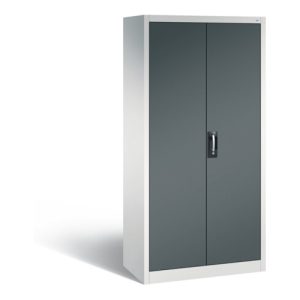 C+P Akten-/Garderobenschrank Acurado, H1950xB930xT500mm, Front Anthrazitgrau, Korpus Lichtgrau (8921-312) C+P Akten-/Garderobenschrank Acurado, H1950xB930xT500mm, Front Anthrazitgrau, Korpus Lichtgrau (8921-312)
