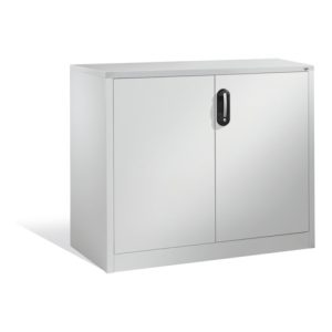 C+P Akten-Sideboard Acurado mit Drehtüren, 2 Ordnerhöhen, H1000xB1200xT500mm Weißaluminium C+P Akten-Sideboard Acurado mit Drehtüren, 2 Ordnerhöhen, H1000xB1200xT500mm Weißaluminium
