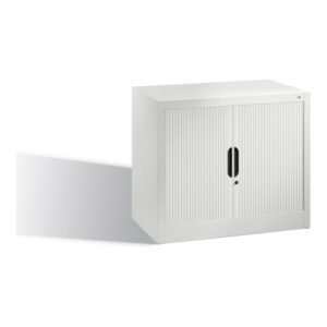 C+P Akten-Sideboard Omnispace mit Rollladen, 1 Ordnerhöhe, H720xB800xT420mm Front Lichtgrau Korpus Lichtgrau C+P Akten-Sideboard Omnispace mit Rollladen, 1 Ordnerhöhe, H720xB800xT420mm Front Lichtgrau Korpus Lichtgrau