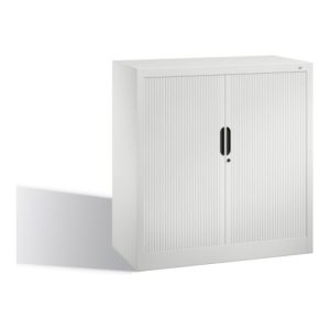 C+P Akten-Sideboard Omnispace mit Rollladen, 2 Ordnerhöhen, H1030xB1000xT420mm Front Lichtgrau Korpus Lichtgrau C+P Akten-Sideboard Omnispace mit Rollladen, 2 Ordnerhöhen, H1030xB1000xT420mm Front Lichtgrau Korpus Lichtgrau