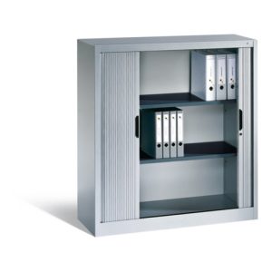 C+P Akten-Sideboard Omnispace mit Rollladen, 3 Ordnerhöhen, H1230xB1200xT420mm Front Lichtgrau Korpus Lichtgrau C+P Akten-Sideboard Omnispace mit Rollladen, 3 Ordnerhöhen, H1230xB1200xT420mm Front Lichtgrau Korpus Lichtgrau