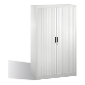 C+P Akten-Sideboard Omnispace mit Rollladen, 4 Ordnerhöhen, H1660xB1000xT420mm Front Lichtgrau Korpus Lichtgrau C+P Akten-Sideboard Omnispace mit Rollladen, 4 Ordnerhöhen, H1660xB1000xT420mm Front Lichtgrau Korpus Lichtgrau